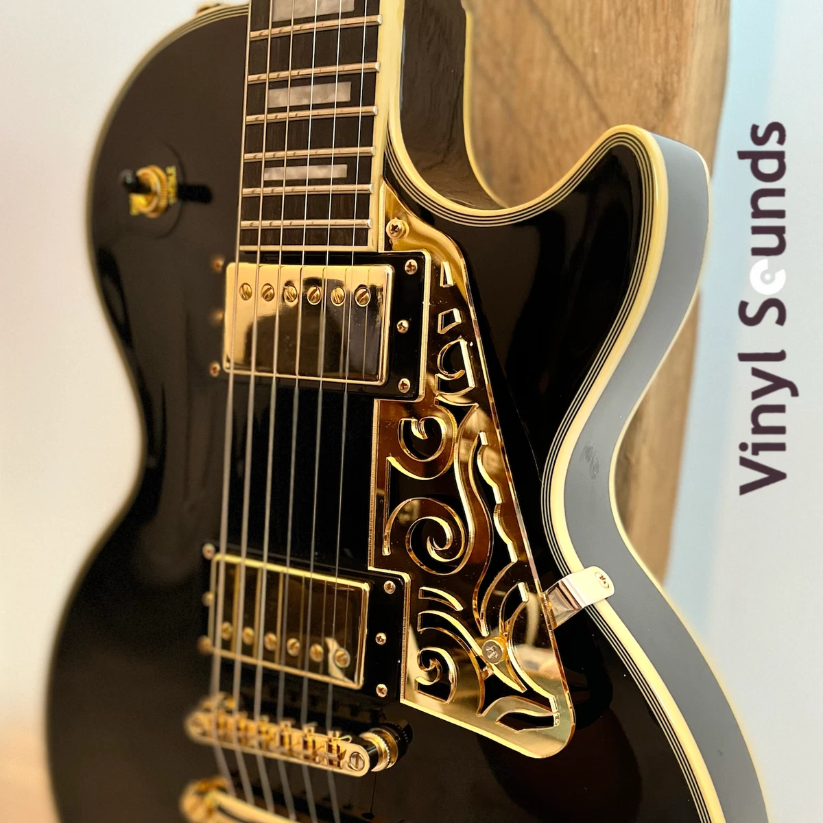 Epiphone Gibson Les Paul Custom Scratch Plate Gold or Chrome
