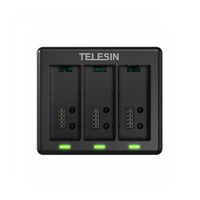 3-Slots Battery Charging Box for GoPro Hero 13 Portable