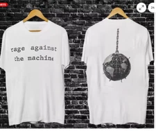 Rage Against The Machine Typewriter Concert T-Shirt, Rage Against The Machine Sh