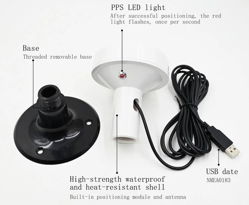 Compatible with Garmin USB GPS Receiver Android Windows Marine NMEA0183 Antenna - Picture 10 of 14