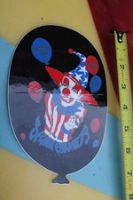 SIMS Shaun Palmer Pro Model Snowboard Clown Joker Smoking Snowboarding Sticker
