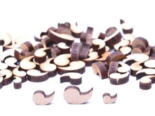 30 x Wooden Apostrophe shapes Comma Punctuation Craft Blanks Apostrophes 1.2mm