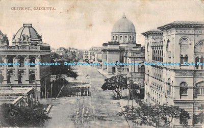 R468276 Kalkutta Clive St Postkarte 1908