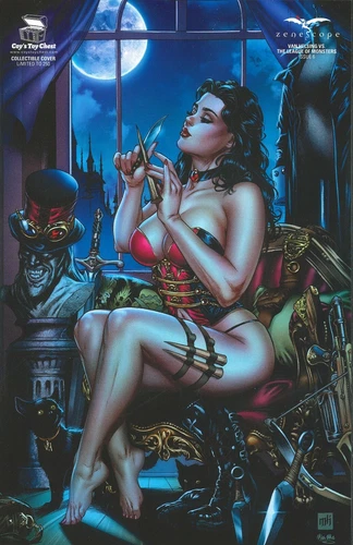 Zenescope Van Helsing vs The League of Monsters #6 Cover G Krome Coy's Toy Chest