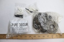 Pipe Decor Industrial Shelf Bracket Kit Steel 365128LGBRKT