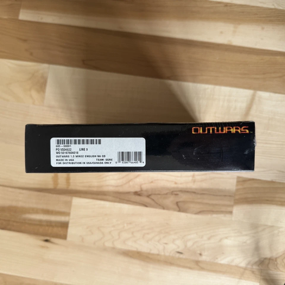 SEALED Microsoft OUTWARS Big Box PC 1998 Singletrac - Image 4 of 4