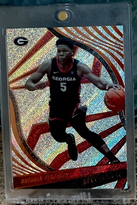 Anthony Edwards HOLO FOIL SPARKLE REFRACTOR SSP INVESTMENT CARD MVP TIMBERWOLVES