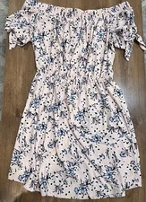 Girls Large Floral Strapless Romper/Dress by No Boundaries
