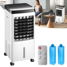 10L Portable Cooler Air Conditioning Unit Fan Humidifier With Remote Control UK