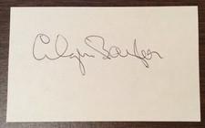 ELGIN BAYLOR AUTOGRAPHED 3x5 INDEX CARD HOF LOS ANGELES LAKERS MUST SEE L@@K 