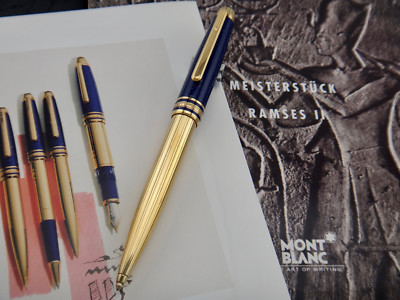 その他 Montblanc Meisterstuck Ramses Ball Pen MONTBLANC Meisterstück Solitaire Ramses II 164 Ballpoint Pen (BP
