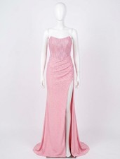 Jovani Sequin High Slit Gown Size 2