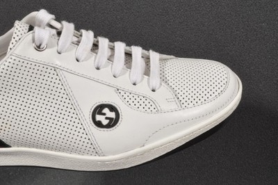 GUCCI Shoes Vintage tennis Sneaker lowtop 6UK/US7 loropiana santoni Authentic