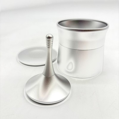 Normcore 2-in-1 Silver 58mm Espresso Magnetic Dosing Cup Funnel