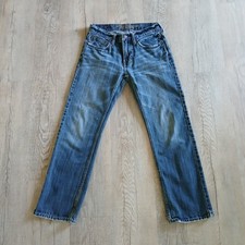 American EagleJeans Men's 28x30 Original Straight Flex Denim Blue Medium Wash