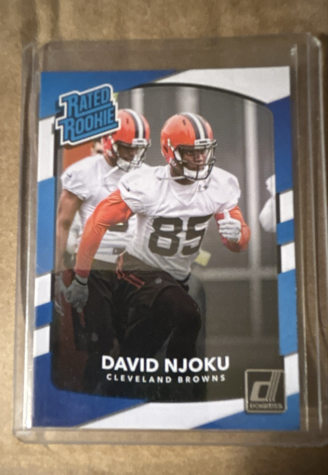 2017 Panini Donruss - Rated Rookie David Njoku #314 (RC)