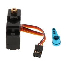 Fits for Wltoys 144001 Metal Upgrage 2.4G Steering Gear Parts Refit Kit Accs