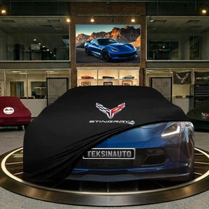 Corvette C7 Couverture de voiture intérieure Stingray Custom Fit housse souple Premıum