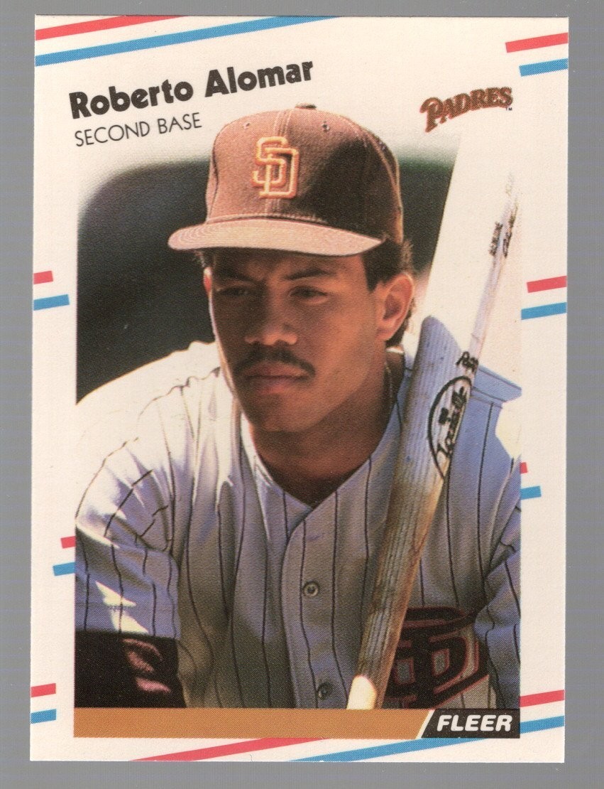Roberto Alomar 1988 Fleer Update Glossy #U-122 RC