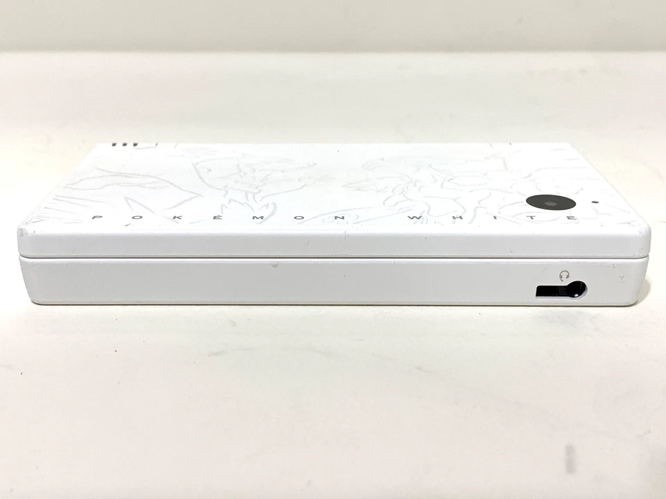 Nintendo DSi Zekrom Reshiram Edition White Pokemon Japanese - Image 3 of 4