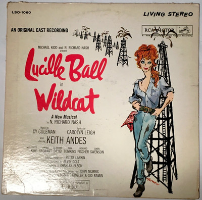 Lucille Ball In Wildcat Vinyl LP Original Cast 1961 RCA Victor LSO-1060 - EX