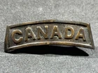 WW1 WWI Military Canadian Canada Shoulder Title Badge Insignia Pin 1915