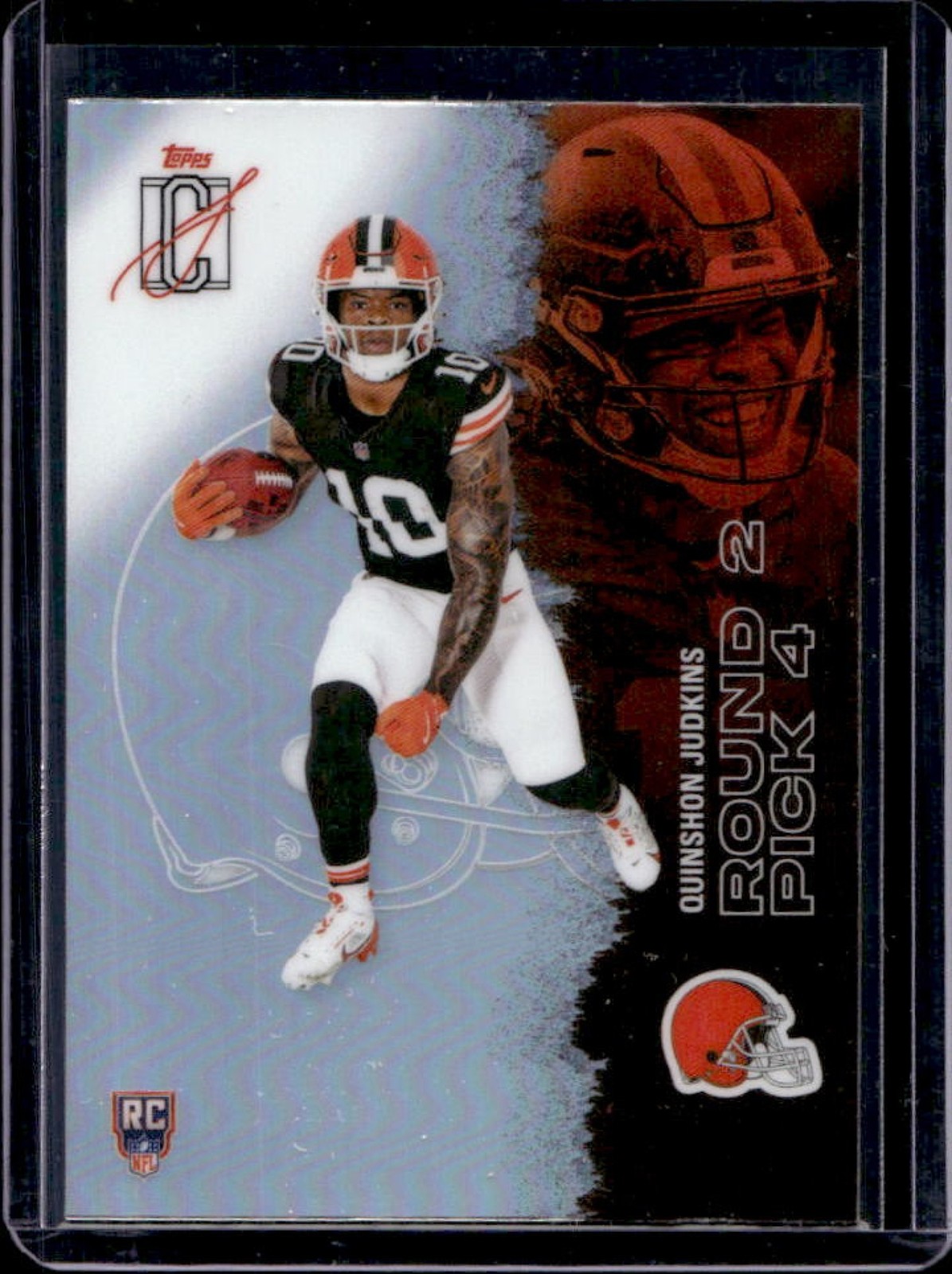 2025 Signature Class Chrome Rookie Quinshon Judkins #115 White Refractor