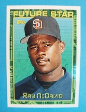 1994 Topps Future Star Ray McDavid RC #152 San Diego Padres 