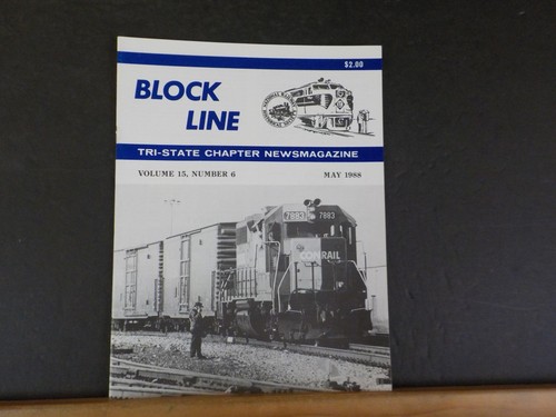 Block Line NRHS 1988 May Tropicana Orange Juice Train