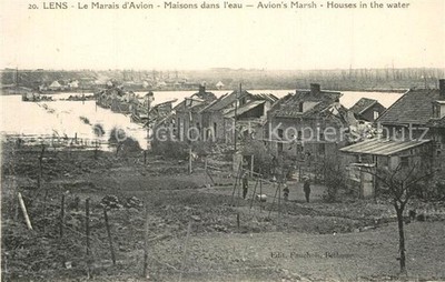 Lens Pas-de-Calais Le Marais d Avion Maisons dans l'eau