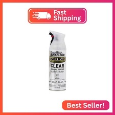 Rust-Oleum Universal All Surface Clear Topcoat Spray, Dead Flat Clear