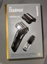 MANSCAPED The Chairman PRO Men’s Foil Face Shaver Essentials Kit - Dual Head