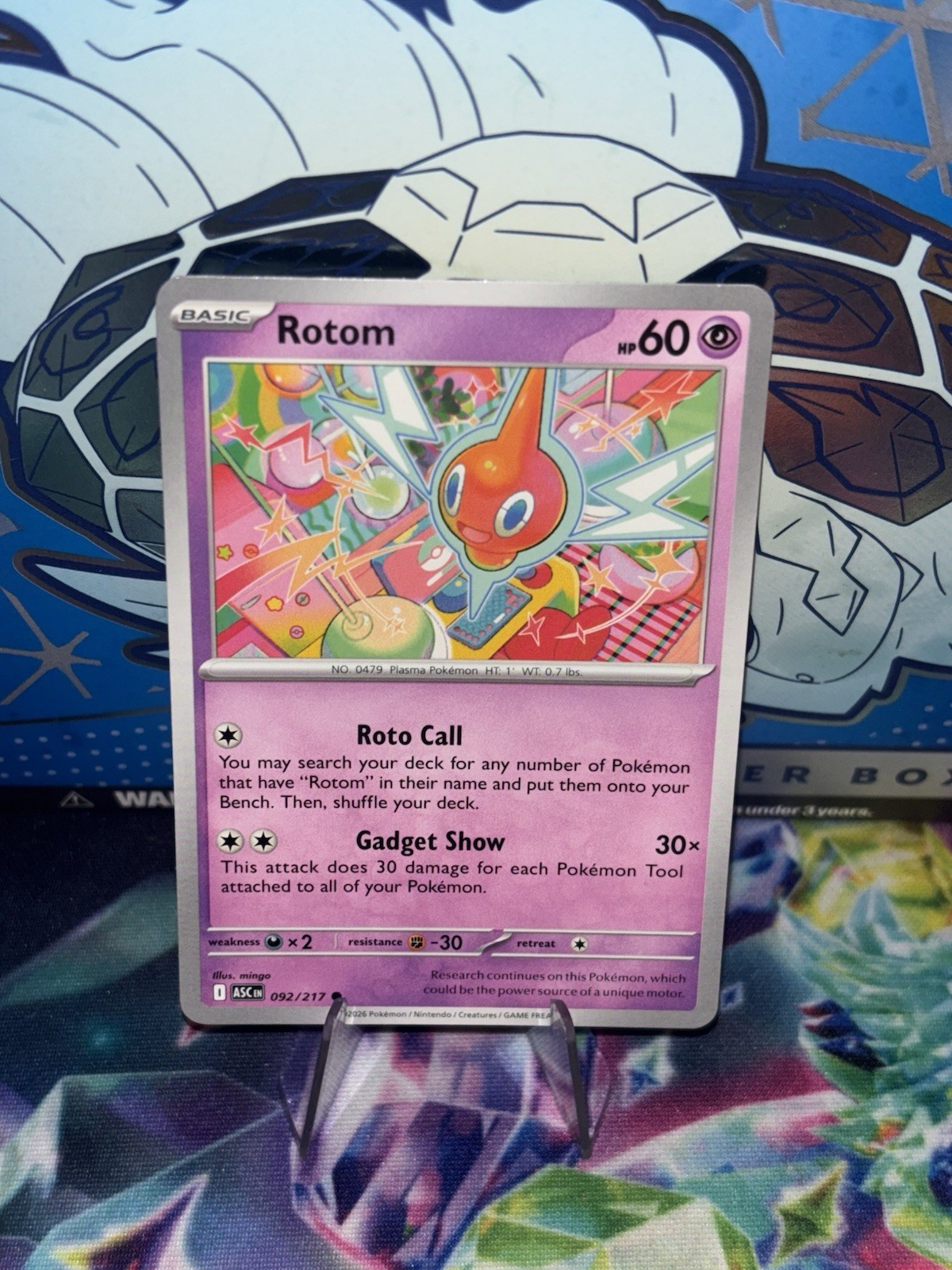 Rotom 092/217 Me: Ascended Heroes Regular