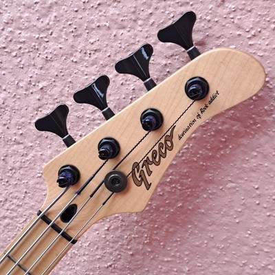 Greco GPB-650 PRO-TECH Black Made in Japan Electric Bass Guitar