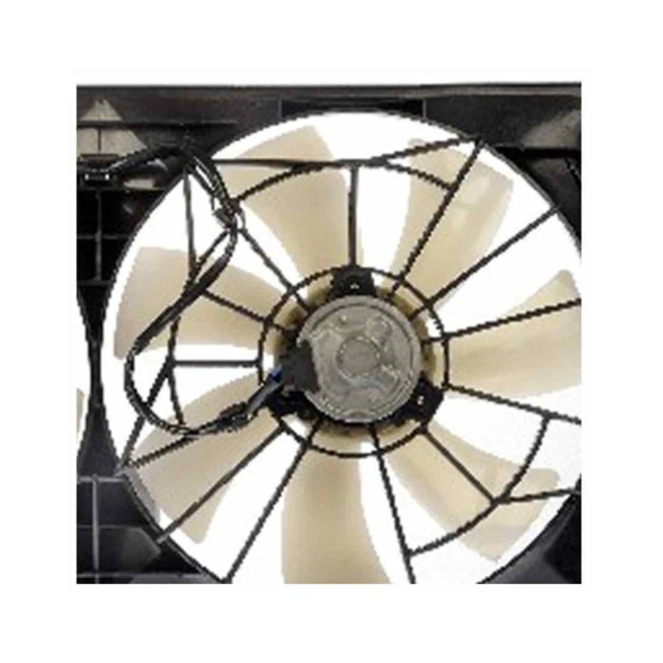 Ventilador de radiador de plástico cepillado negro para Toyota Celica/MR2 Spyder 2000-2005 Foto 3 de 4