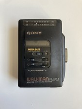 Sony Walkman WM-FX33 Cassette Tape Player Radio FM AM Vintage Tested Works