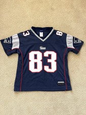Reebok NFL Official 2005 Patriots  Home Jersey 83 Deion Branch