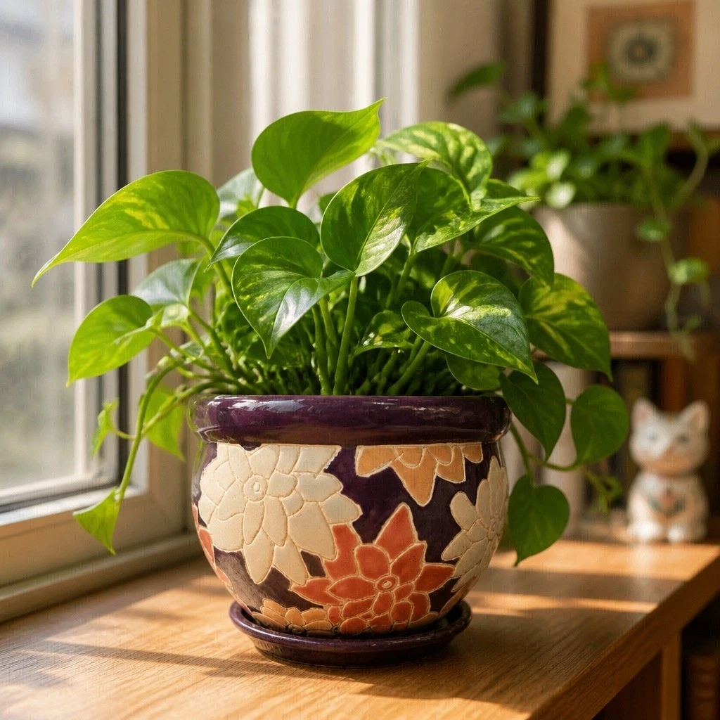 Purple Flower Pots for sale | eBay
