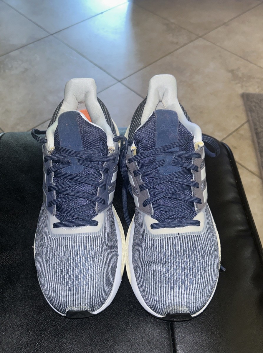 adidas Blue Silver Athletic Sneakers | Men\'s Size 10.5 adidas Blue Silver Athletic Sneakers | Men main image 3