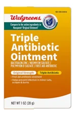 2 BOXES Walgreens Triple Antibiotic Ointment 1 oz. 12/2026 SHIP SAME DAY