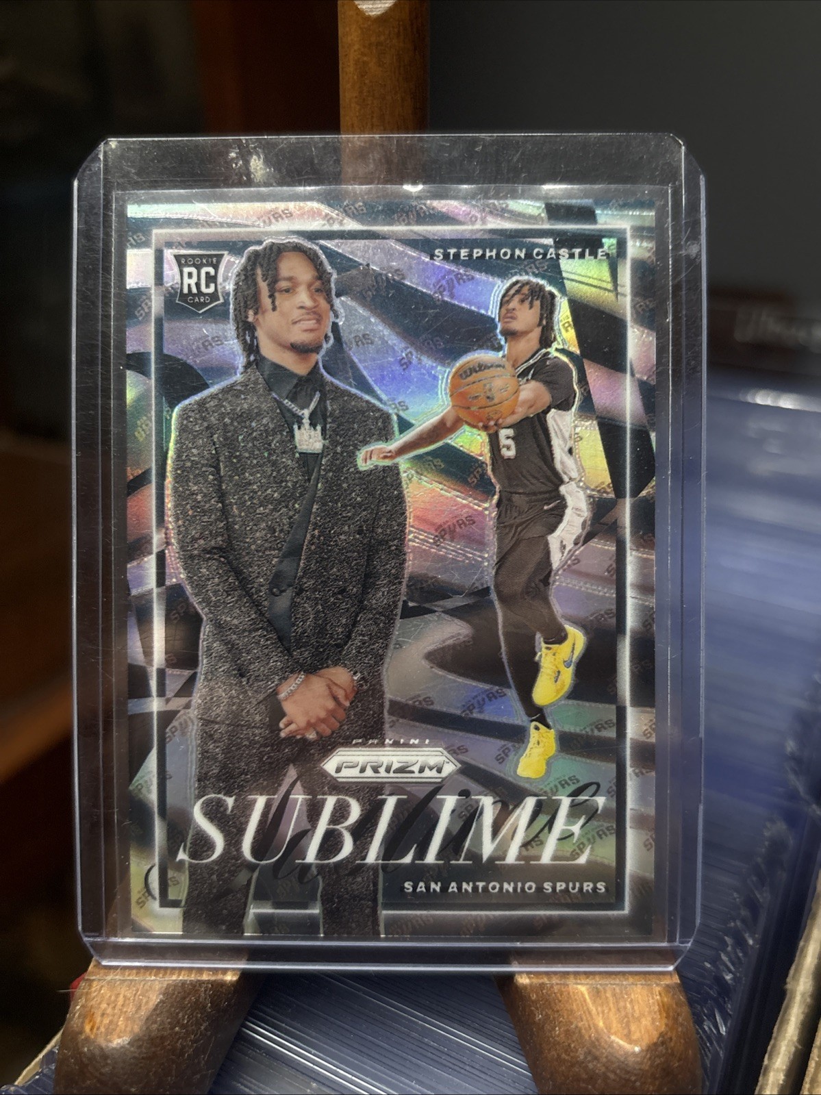 2024-25 Panini Prizm NBA Stephon Castle Sublime CASE HIT (#27)