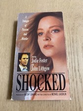 Shocked VHS Jodie Foster John Lithgow Triangle of Passion and Murder Studio Void
