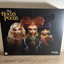 Disney Monster High Hocus Pocus - Sanderson Sisters Skullector Dolls - FREE SHIP
