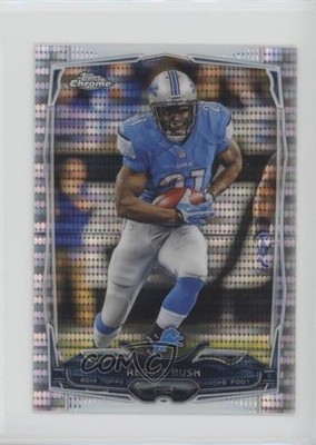 2014 Topps Chrome Mini Pulsar Refractor 76/102 Reggie Bush #71 f3f