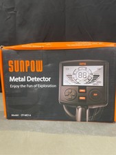 SUNPOW Metal Detector for Adults Professional - High Accuracy with 12"