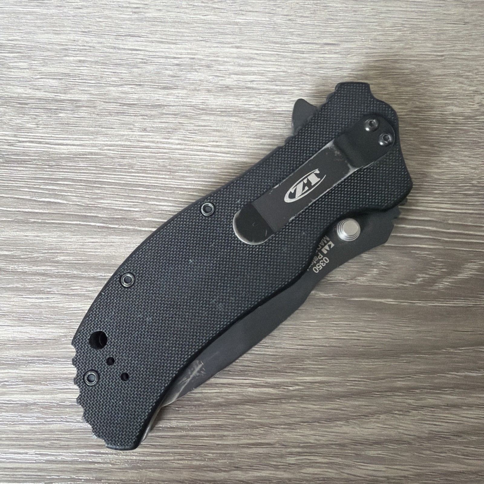 Zero Tolerance ZT 0350 Assisted Flipper Knife S30V USA Ken Onion Design *READ*