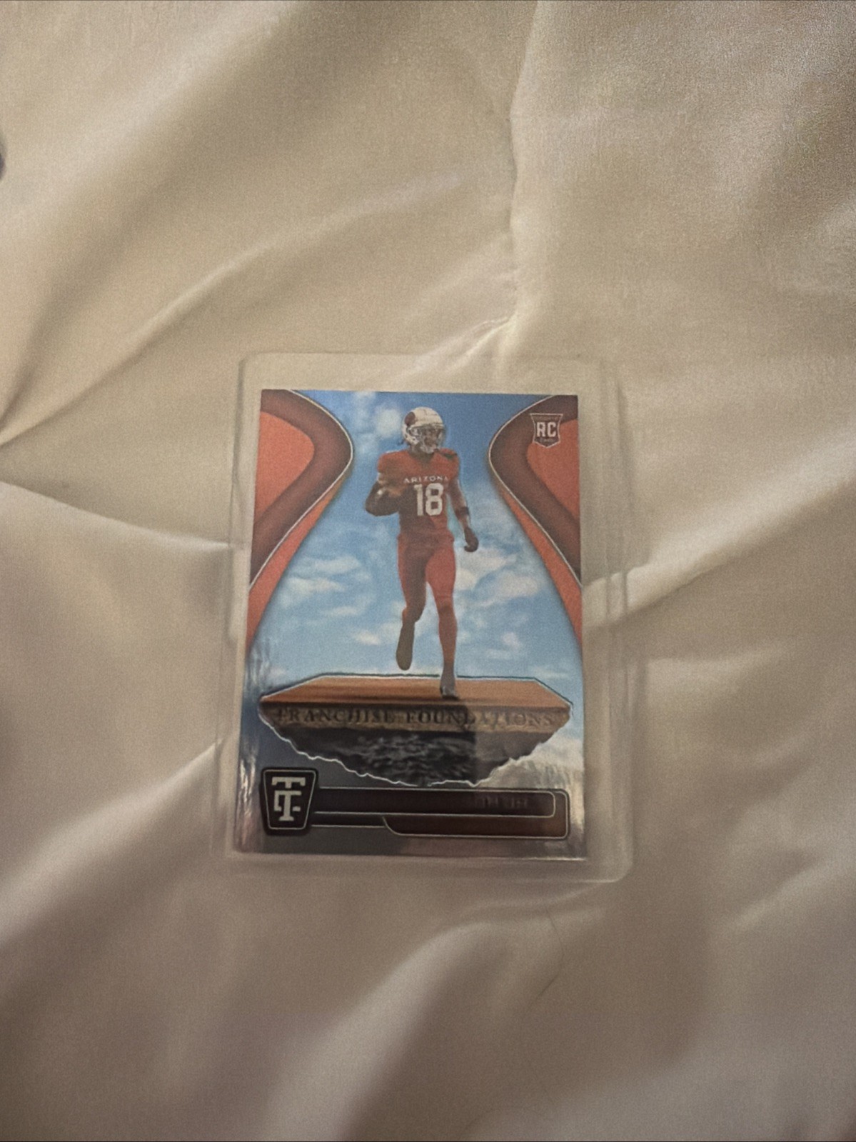 Marvin Harrison Jr. Panini Totally Certified Franchise Foundations #17 Mirror Red