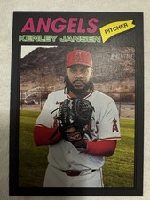 2026 Topps Heritage Dark Gray Kenley Jansen Los Angeles Angels #229