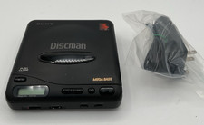 Sony Discman D-11 CD Player Mega Bass VINTAGE PART OR REPAIR Fast Free Shipping 