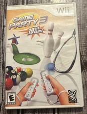 Game Party 3 (Nintendo Wii, 2009) CIB Tested